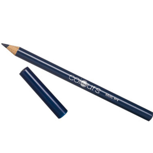 Каяловий олівець для очей COLOURS - Холодний синій