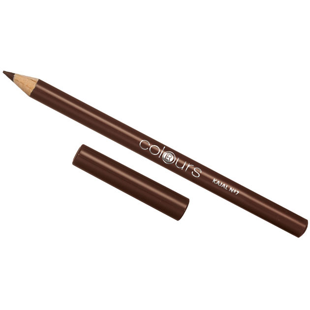 Каяловий олівець для очей COLOURS - Темний горіх
