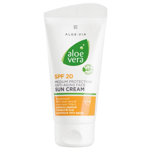 Aloe Vera Солнцезащитный Anti-Aging крем для лица SPF 20