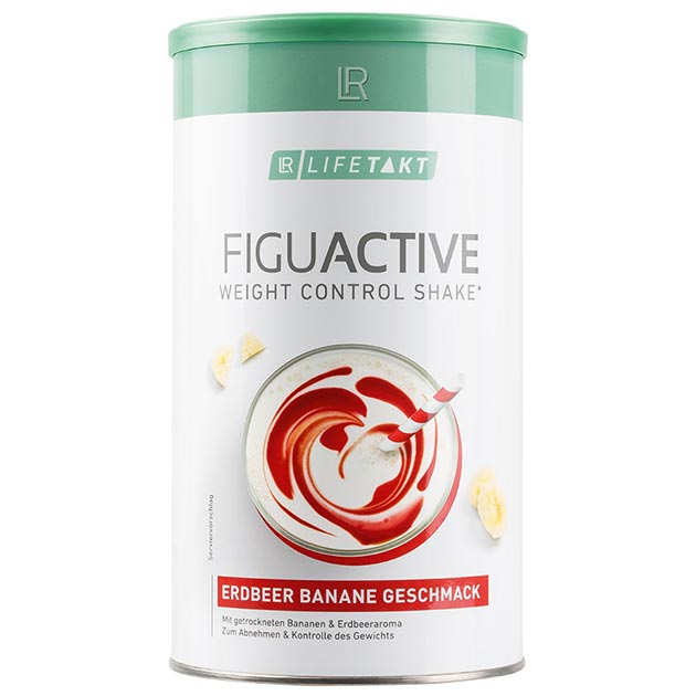 Figu Active Растворимый коктейль для контроля веса Клубника-банан